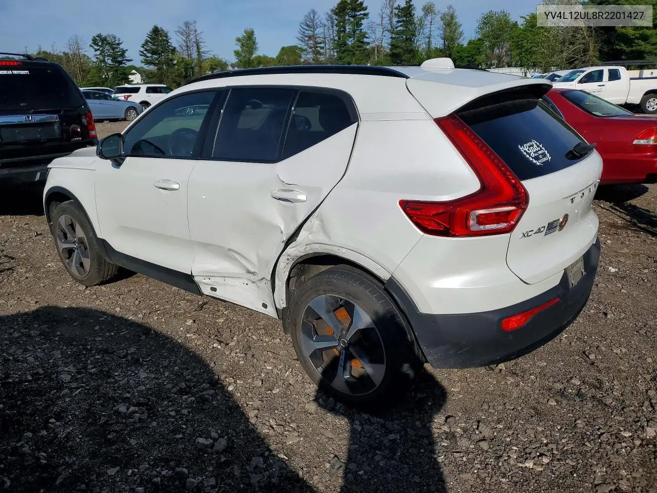 2024 Volvo Xc40 Plus VIN: YV4L12UL8R2201427 Lot: 51363506