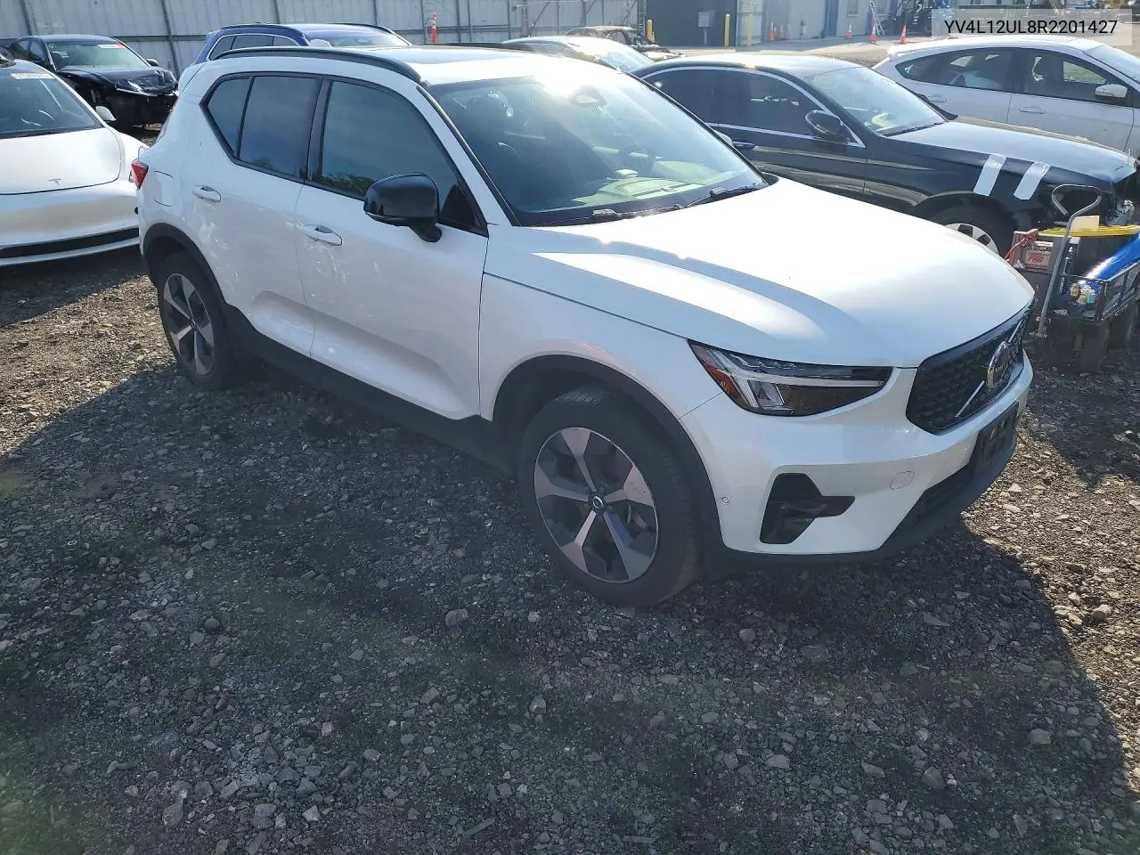 2024 Volvo Xc40 Plus VIN: YV4L12UL8R2201427 Lot: 51363506
