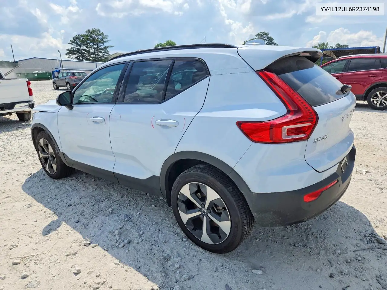 2024 Volvo Xc40 Plus VIN: YV4L12UL6R2374198 Lot: 57062706