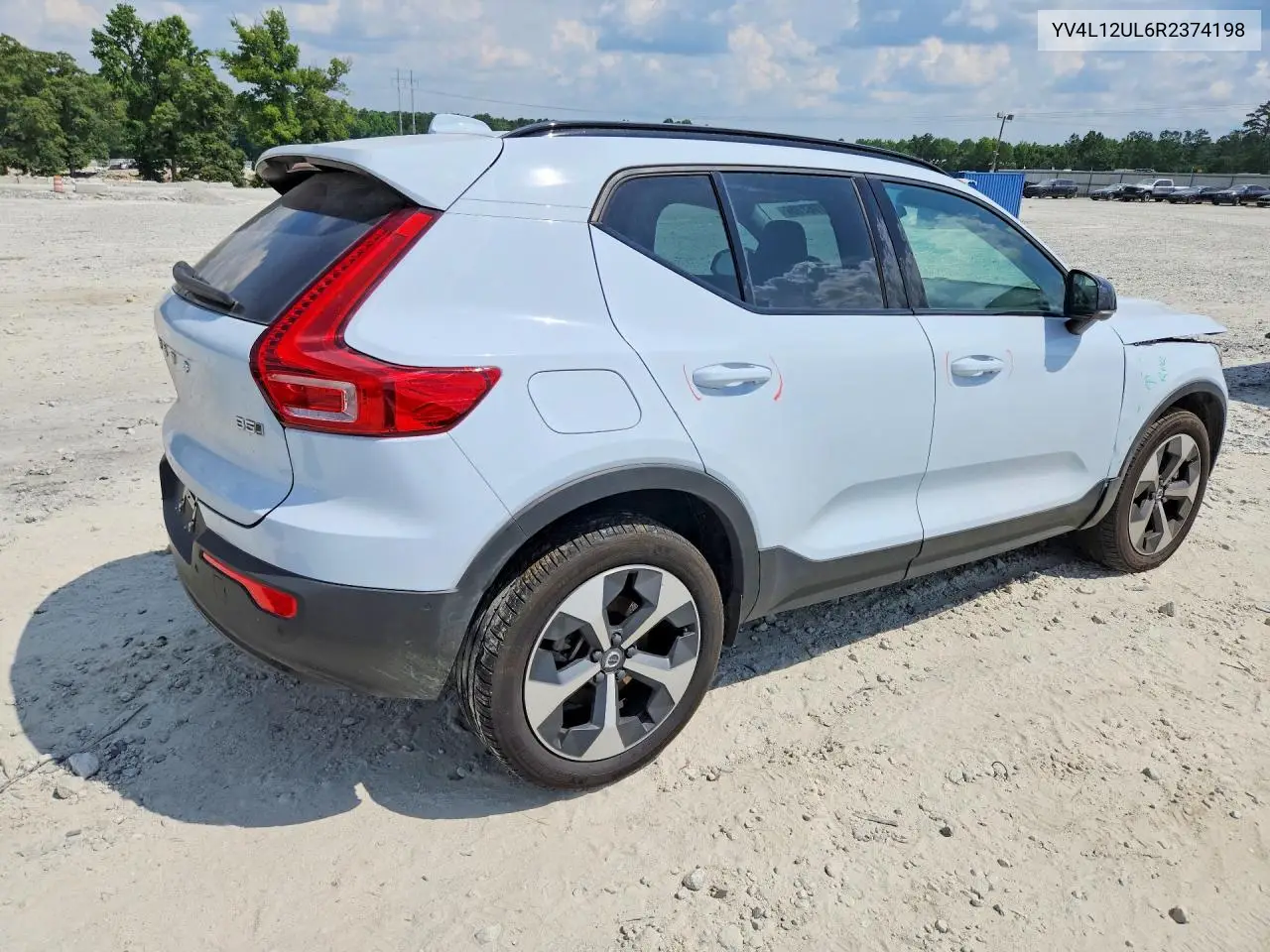 2024 Volvo Xc40 Plus VIN: YV4L12UL6R2374198 Lot: 57062706