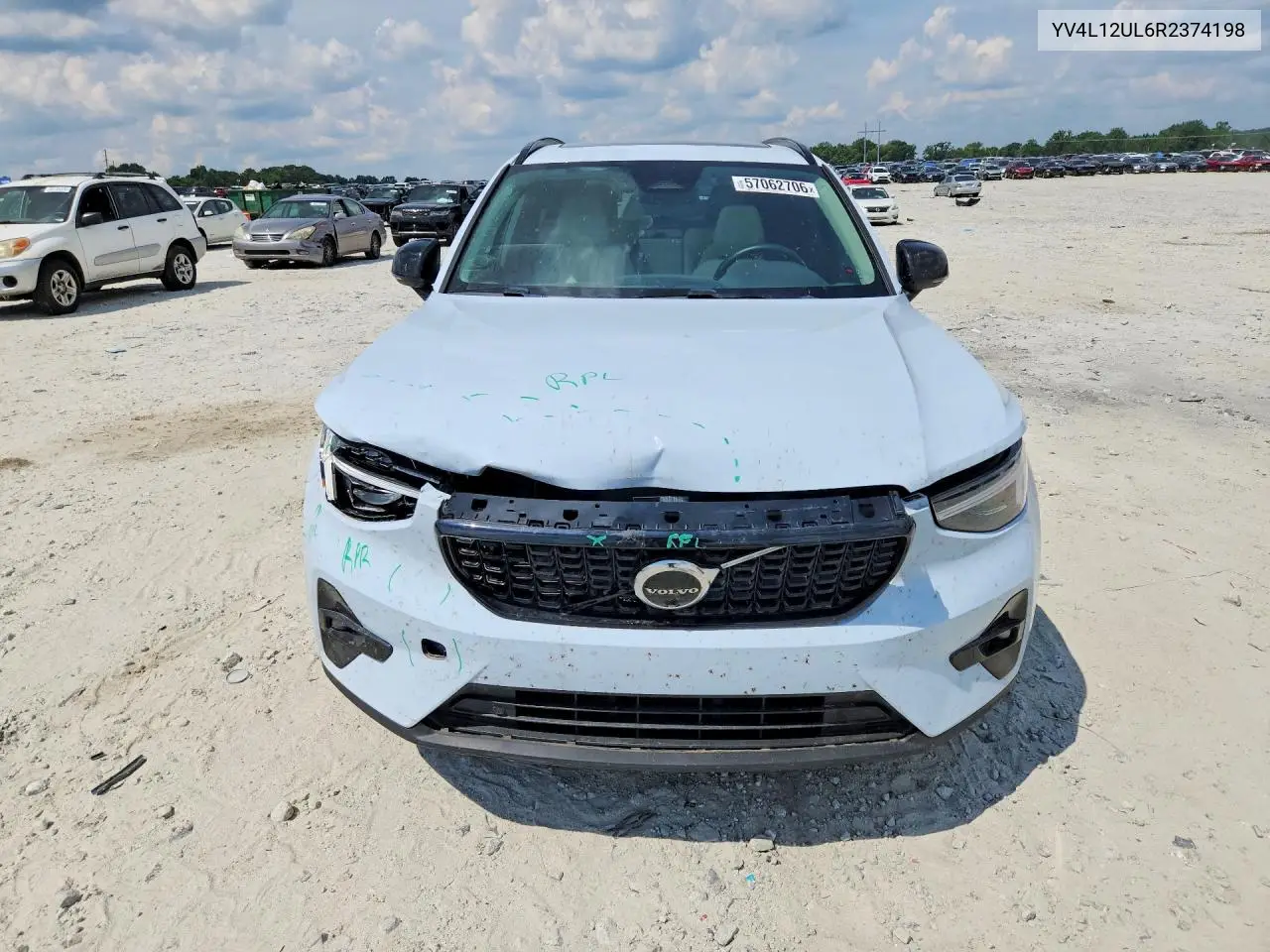 2024 Volvo Xc40 Plus VIN: YV4L12UL6R2374198 Lot: 57062706