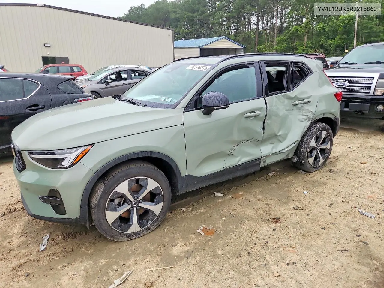 2024 Volvo Xc40 Core VIN: YV4L12UK5R2215860 Lot: 57546276