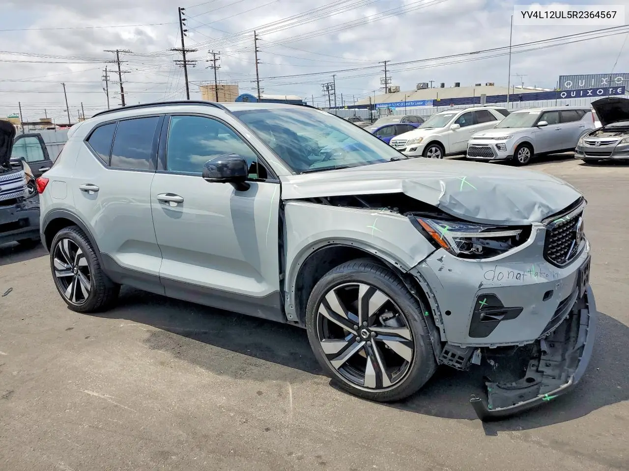 2024 Volvo Xc40 Plus VIN: YV4L12UL5R2364567 Lot: 59301166