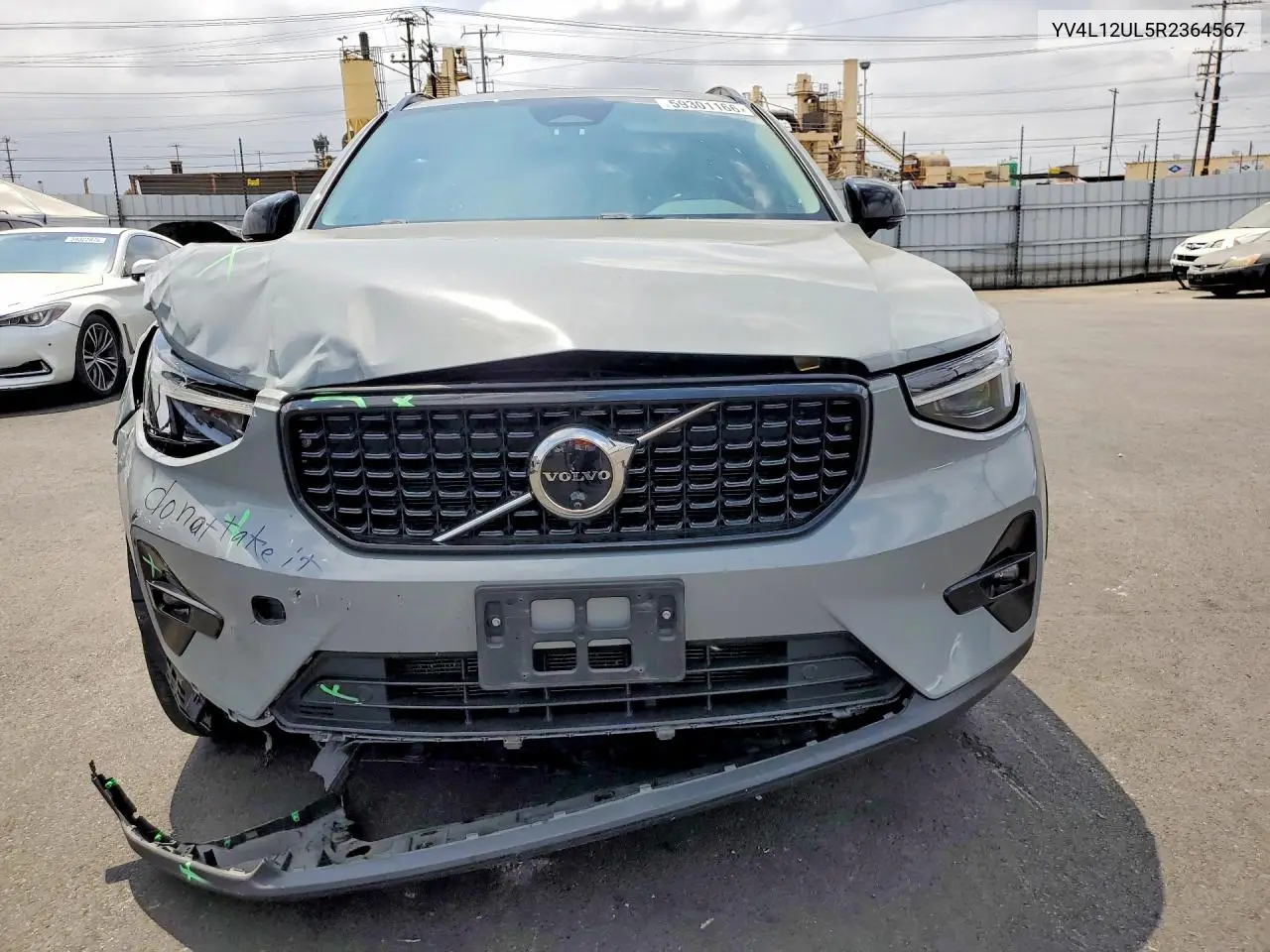 2024 Volvo Xc40 Plus VIN: YV4L12UL5R2364567 Lot: 59301166