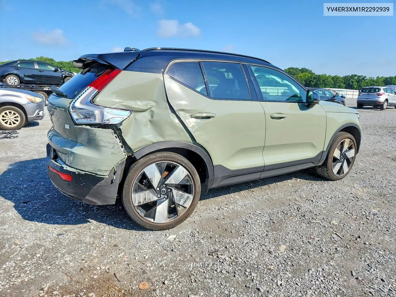 2024 Volvo Xc40 Recharge Ultimate VIN: YV4ER3XM1R2292939 Lot: 60251836