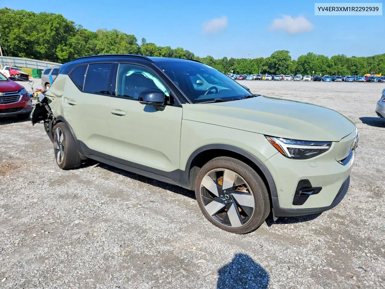 2024 Volvo Xc40 Recharge Ultimate VIN: YV4ER3XM1R2292939 Lot: 60251836