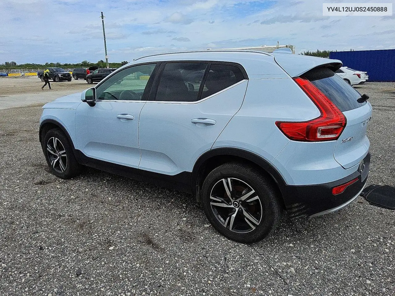 2025 Volvo Xc40 Core VIN: YV4L12UJ0S2450888 Lot: 54247596