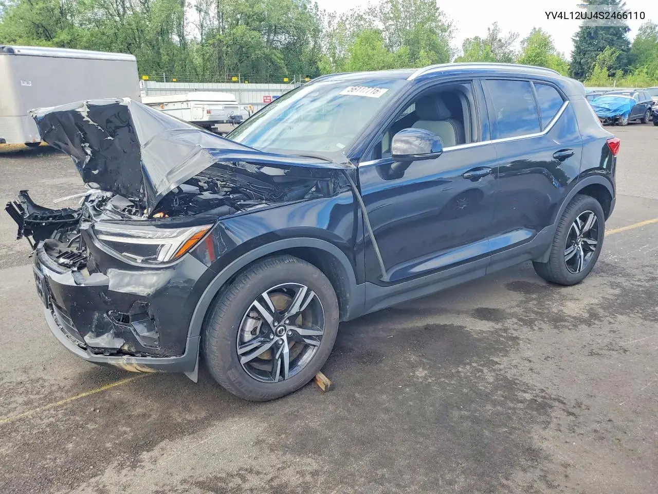 2025 Volvo Xc40 Core VIN: YV4L12UJ4S2466110 Lot: 56117716