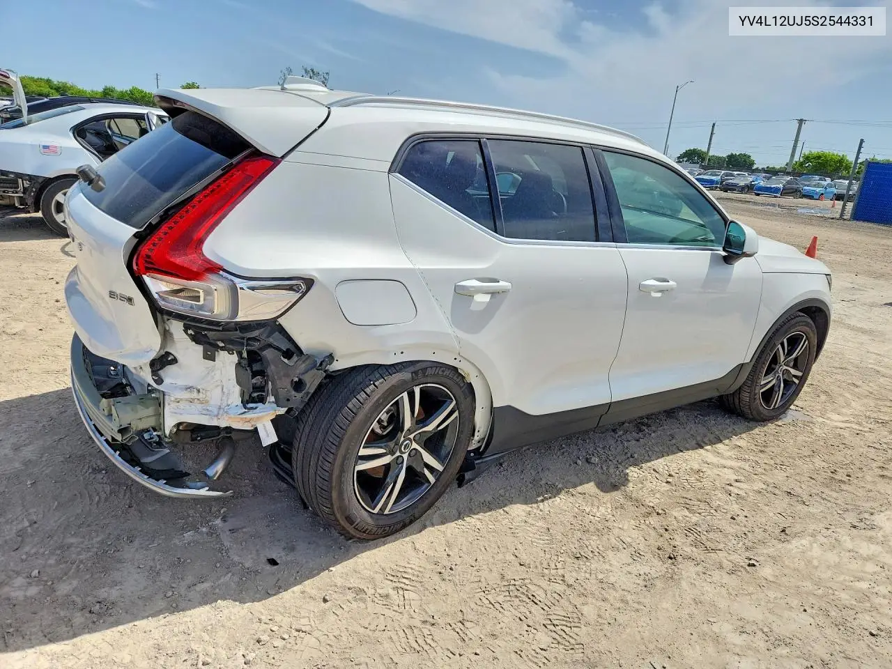 2025 Volvo Xc40 Core VIN: YV4L12UJ5S2544331 Lot: 57966936