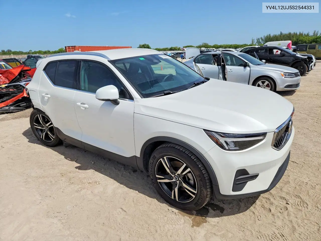 2025 Volvo Xc40 Core VIN: YV4L12UJ5S2544331 Lot: 57966936