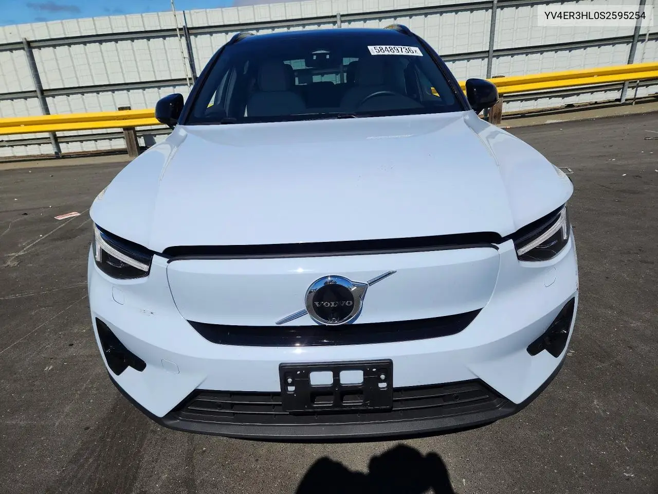 2025 Volvo Ex40 Ultra VIN: YV4ER3HL0S2595254 Lot: 58489736