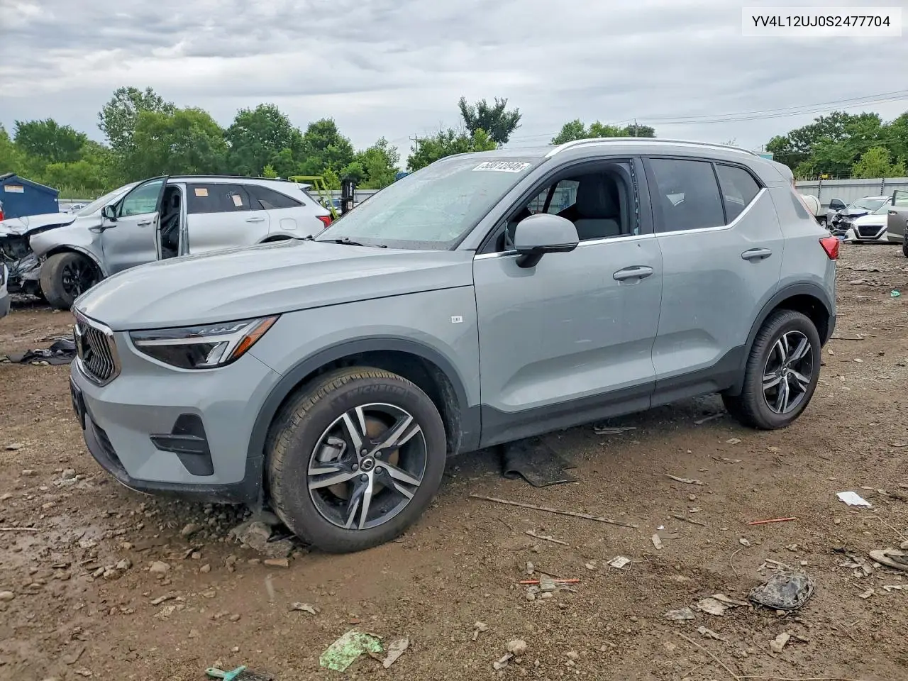 2025 Volvo Xc40 Core VIN: YV4L12UJ0S2477704 Lot: 58812846