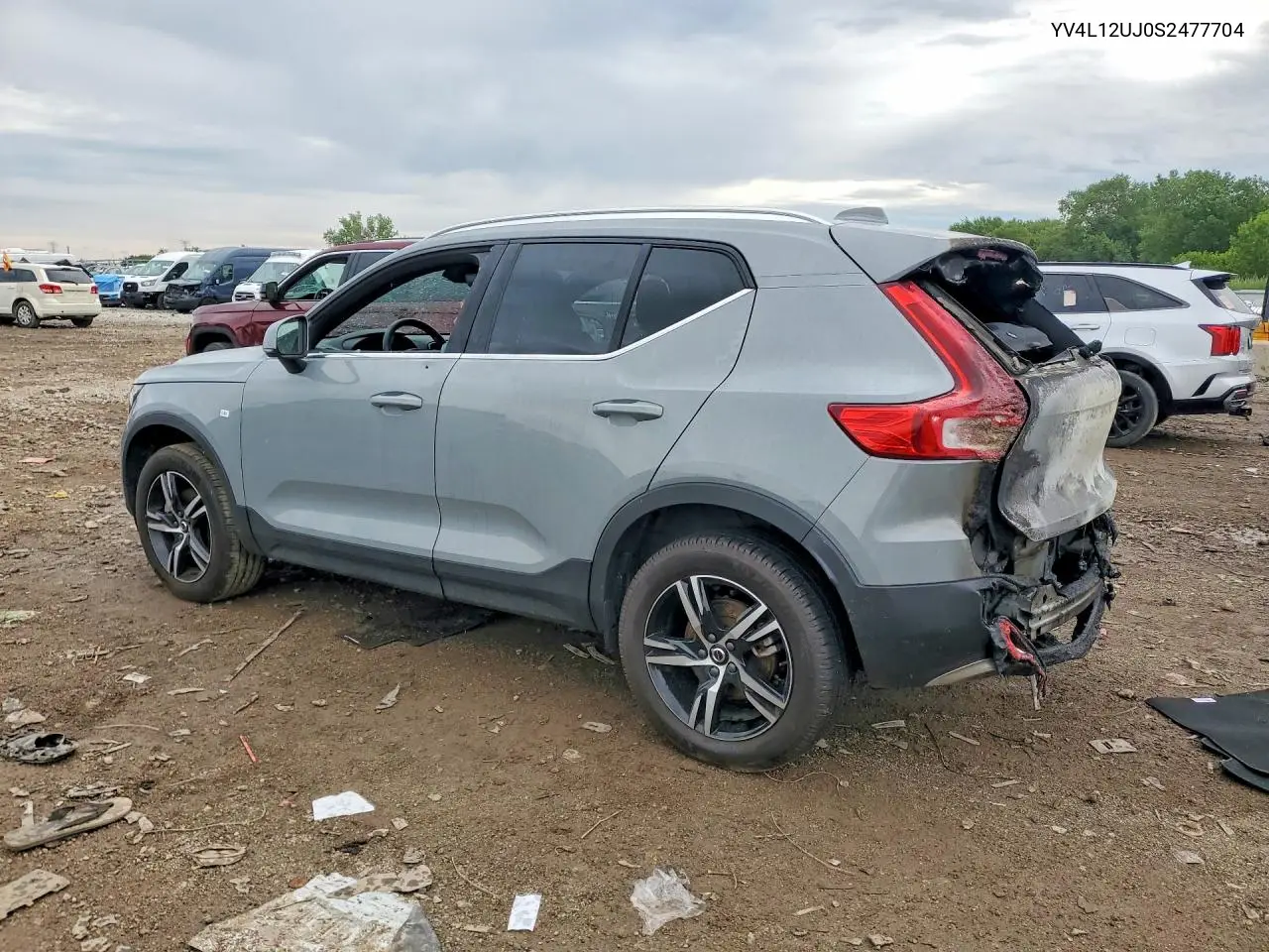 2025 Volvo Xc40 Core VIN: YV4L12UJ0S2477704 Lot: 58812846