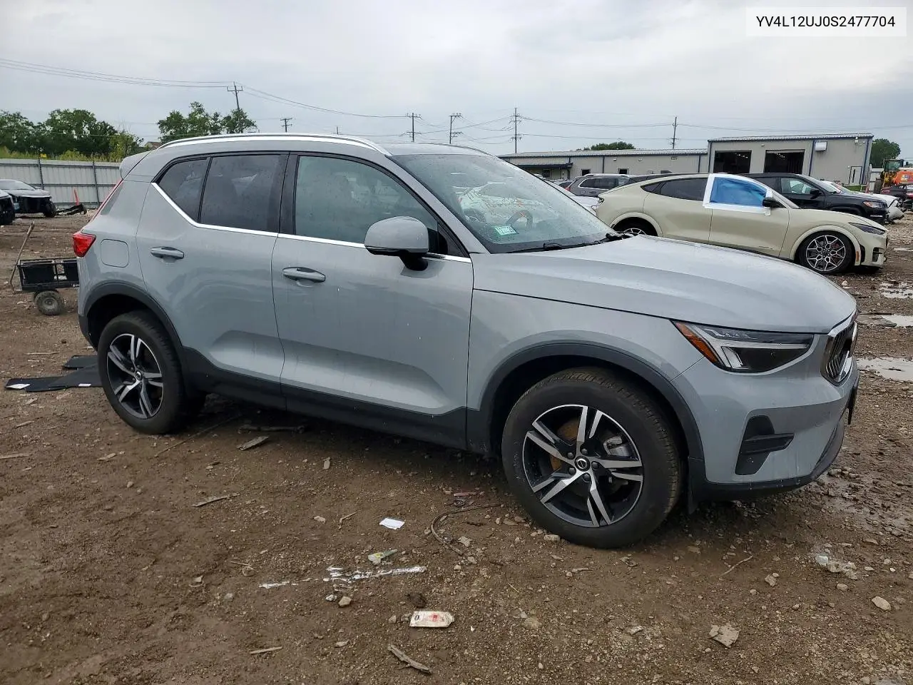 2025 Volvo Xc40 Core VIN: YV4L12UJ0S2477704 Lot: 58812846