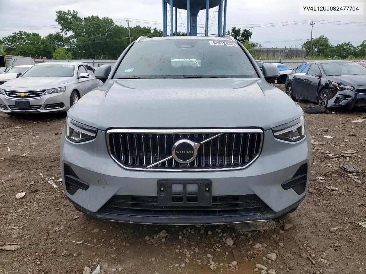 2025 Volvo Xc40 Core VIN: YV4L12UJ0S2477704 Lot: 58812846