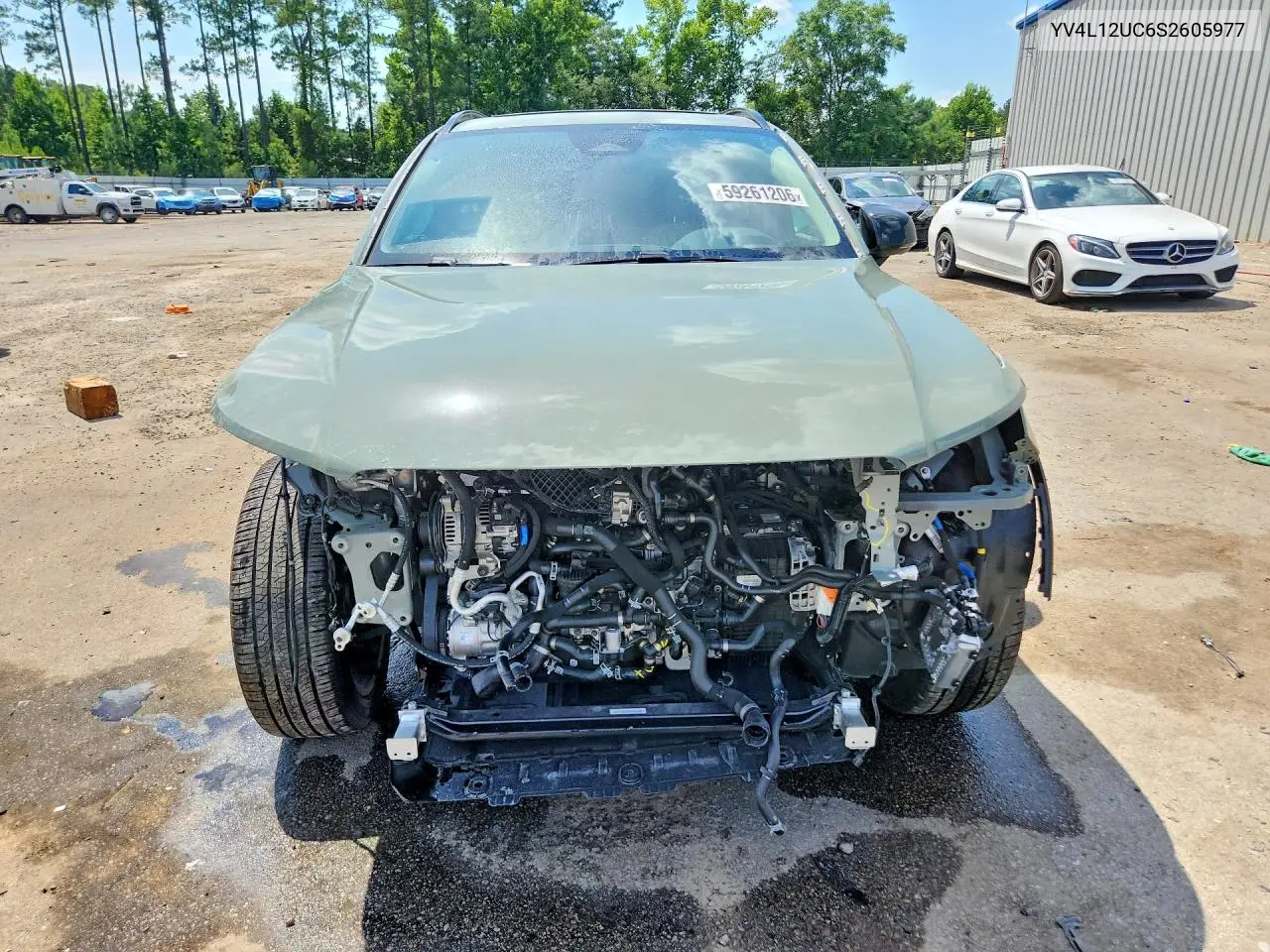 2025 Volvo Xc40 Plus VIN: YV4L12UC6S2605977 Lot: 59261206