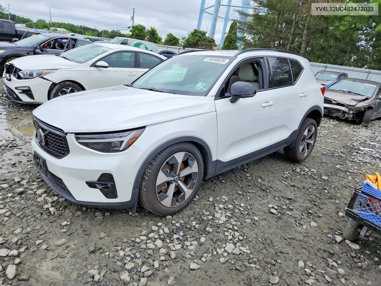2025 Volvo Xc40 Plus VIN: YV4L12UC4S2472023 Lot: 59590026