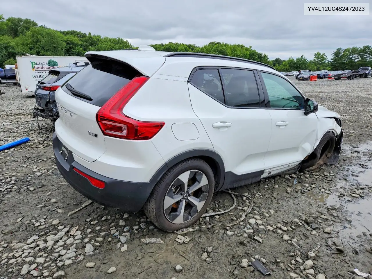 2025 Volvo Xc40 Plus VIN: YV4L12UC4S2472023 Lot: 59590026