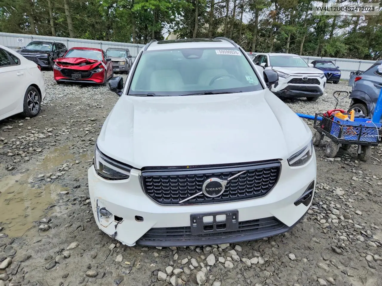 2025 Volvo Xc40 Plus VIN: YV4L12UC4S2472023 Lot: 59590026