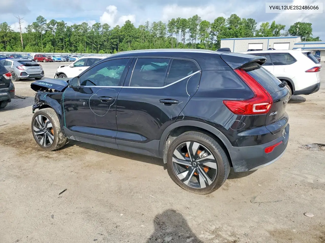 2025 Volvo Xc40 Plus VIN: YV4L12UE2S2486066 Lot: 61238556