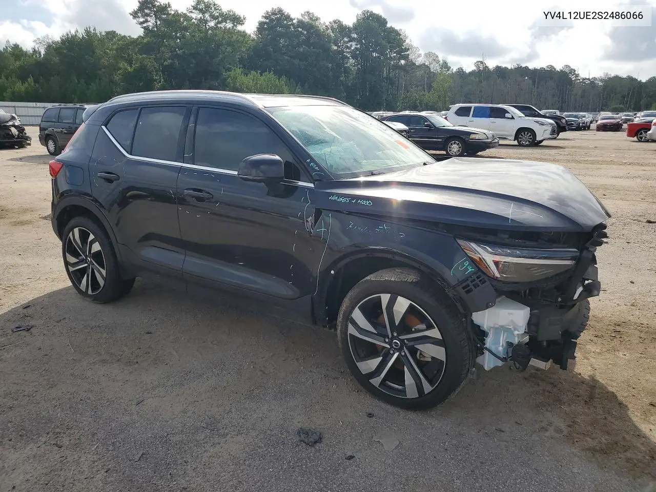 2025 Volvo Xc40 Plus VIN: YV4L12UE2S2486066 Lot: 61238556
