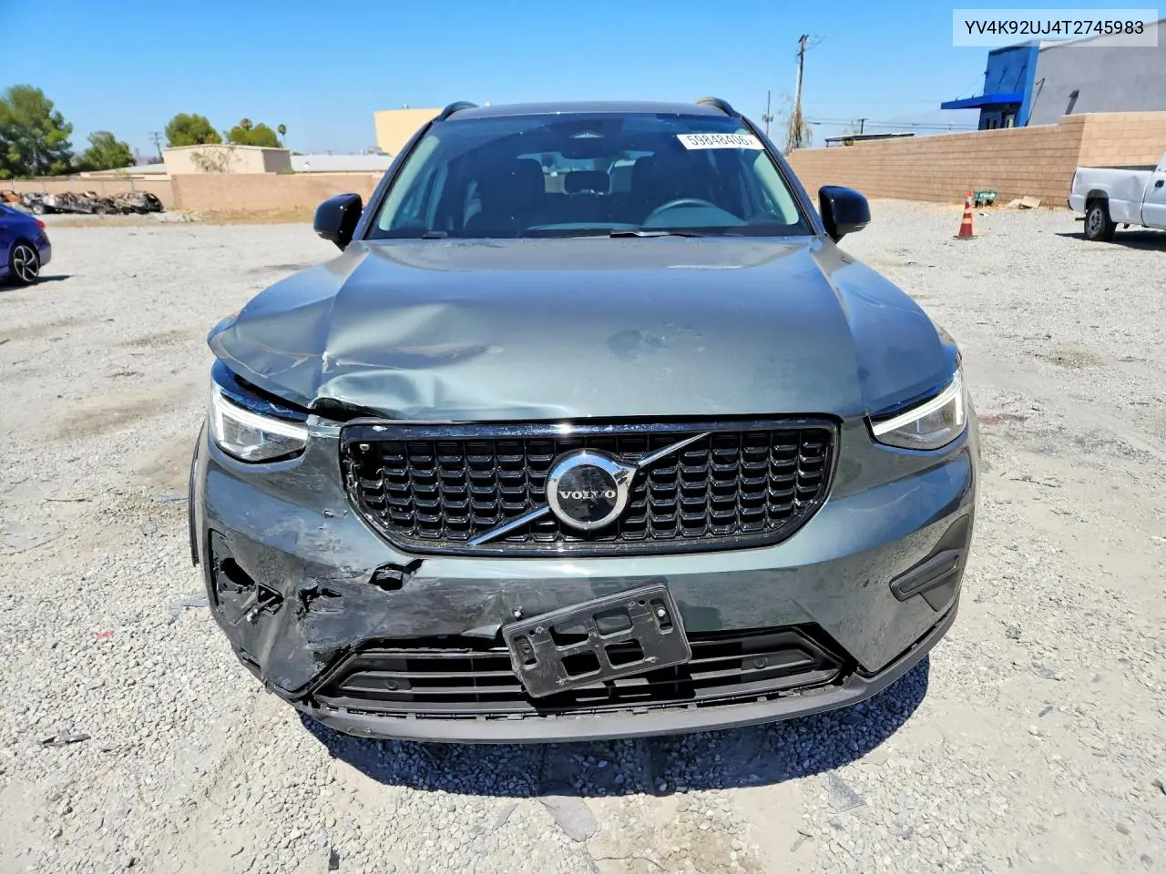 2026 Volvo Xc40 Core VIN: YV4K92UJ4T2745983 Lot: 59848406