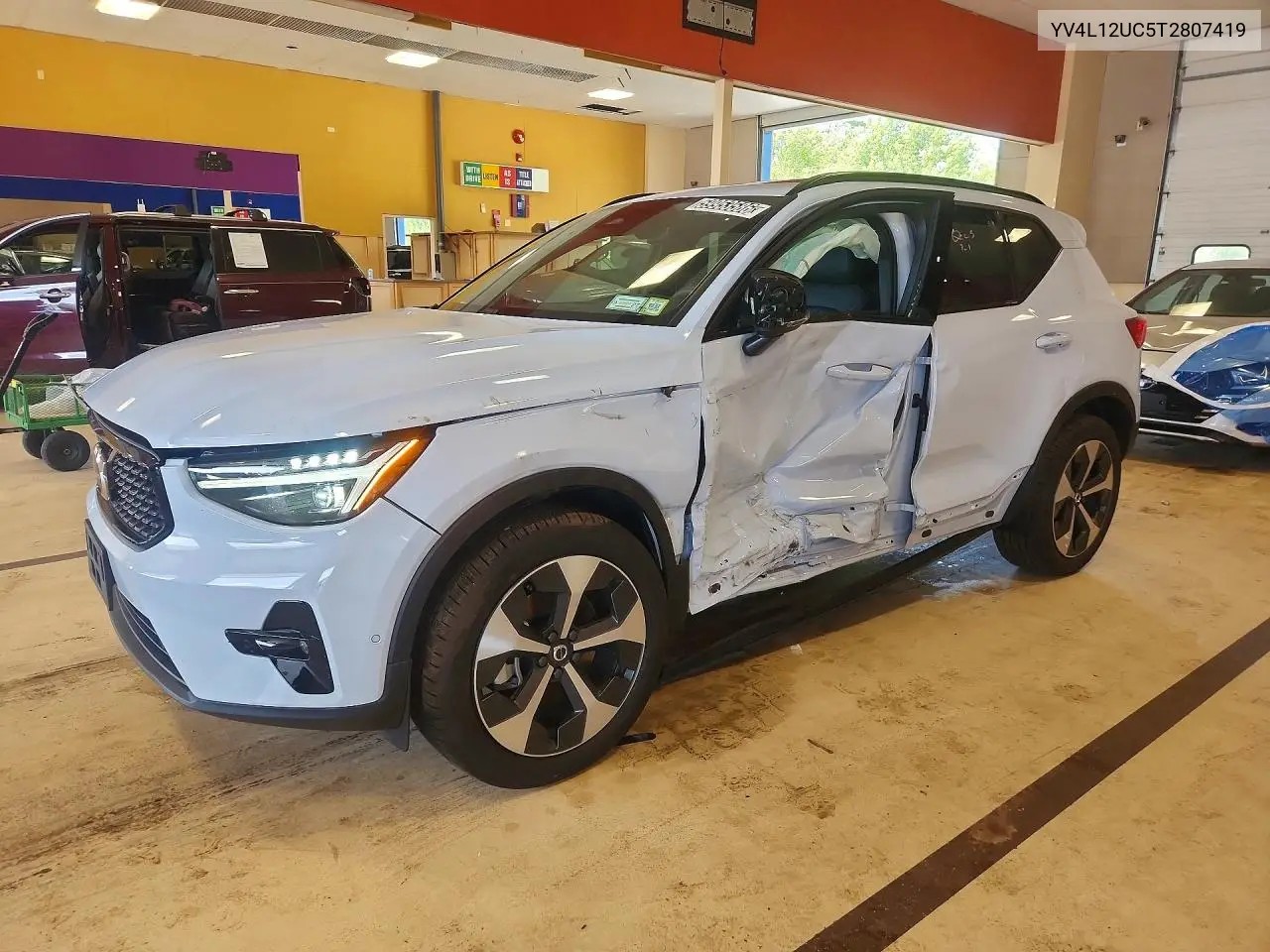 2026 Volvo Xc40 Plus VIN: YV4L12UC5T2807419 Lot: 59953586