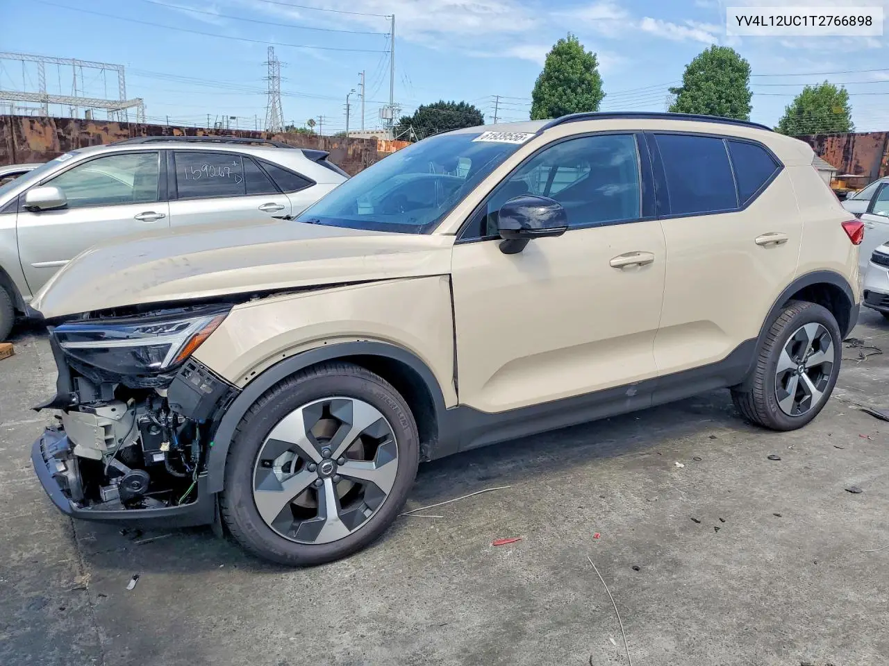 2026 Volvo Xc40 Plus VIN: YV4L12UC1T2766898 Lot: 61939556