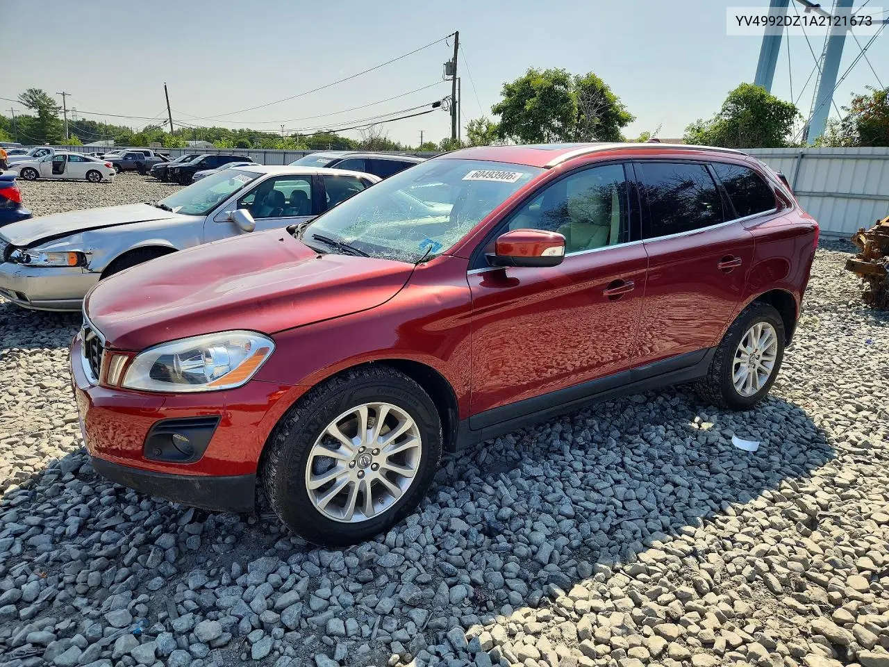 2010 Volvo Xc60 T6 VIN: YV4992DZ1A2121673 Lot: 60493906
