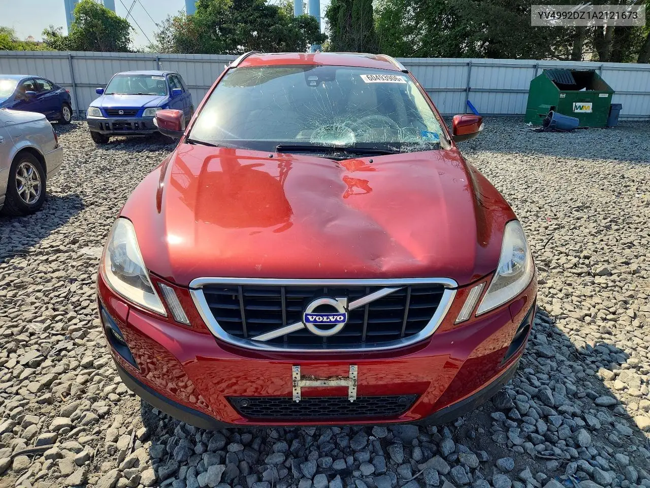 2010 Volvo Xc60 T6 VIN: YV4992DZ1A2121673 Lot: 60493906
