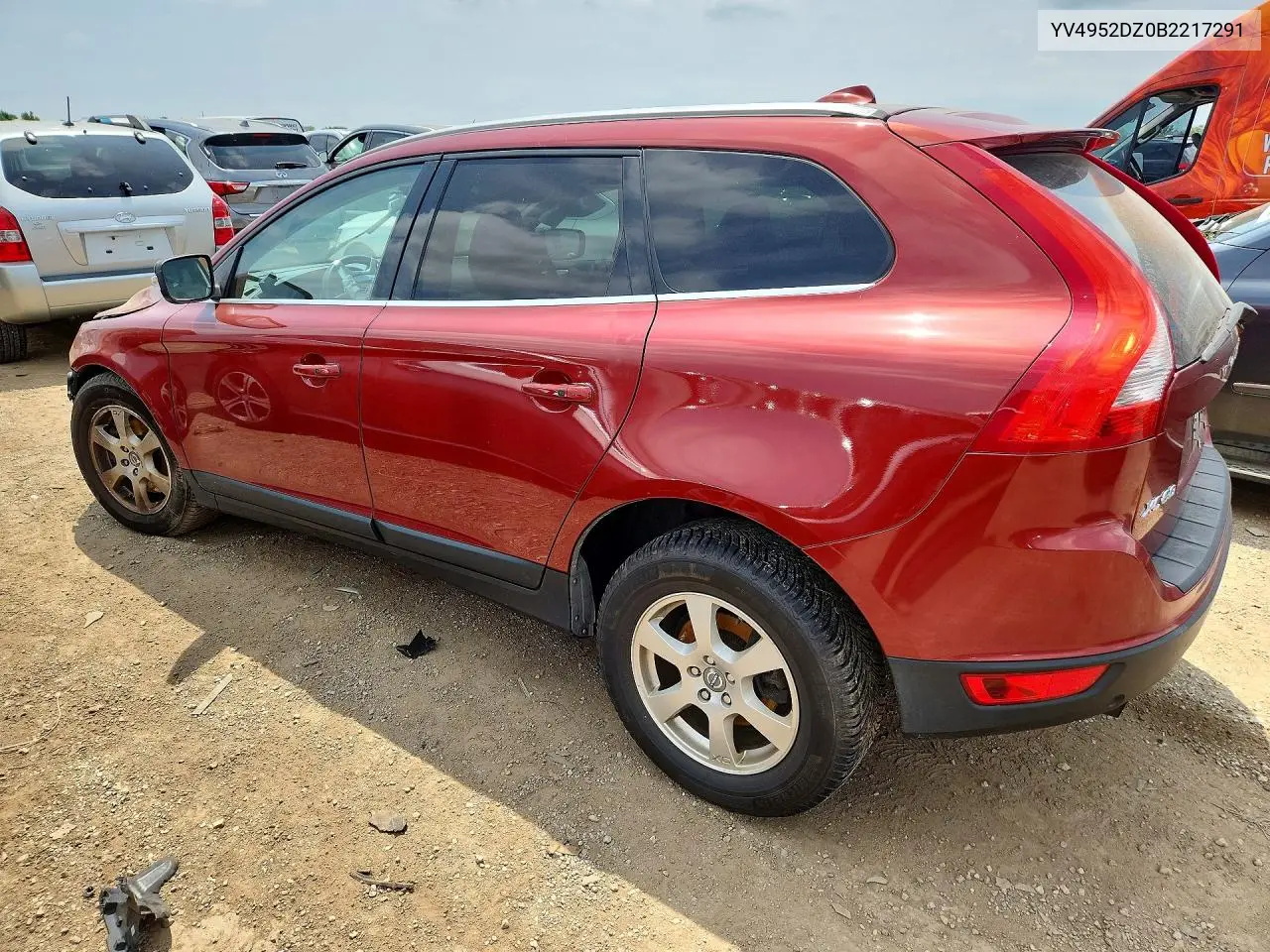 2011 Volvo Xc60 3.2 VIN: YV4952DZ0B2217291 Lot: 60398866