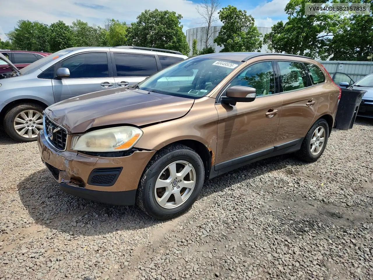 2011 Volvo Xc60 3.2 VIN: YV4940DL5B2157835 Lot: 60449526