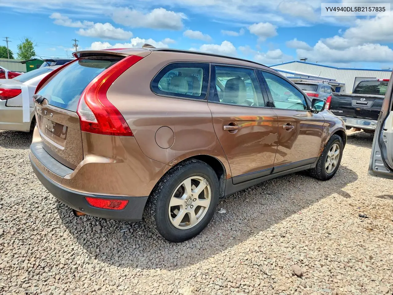 2011 Volvo Xc60 3.2 VIN: YV4940DL5B2157835 Lot: 60449526