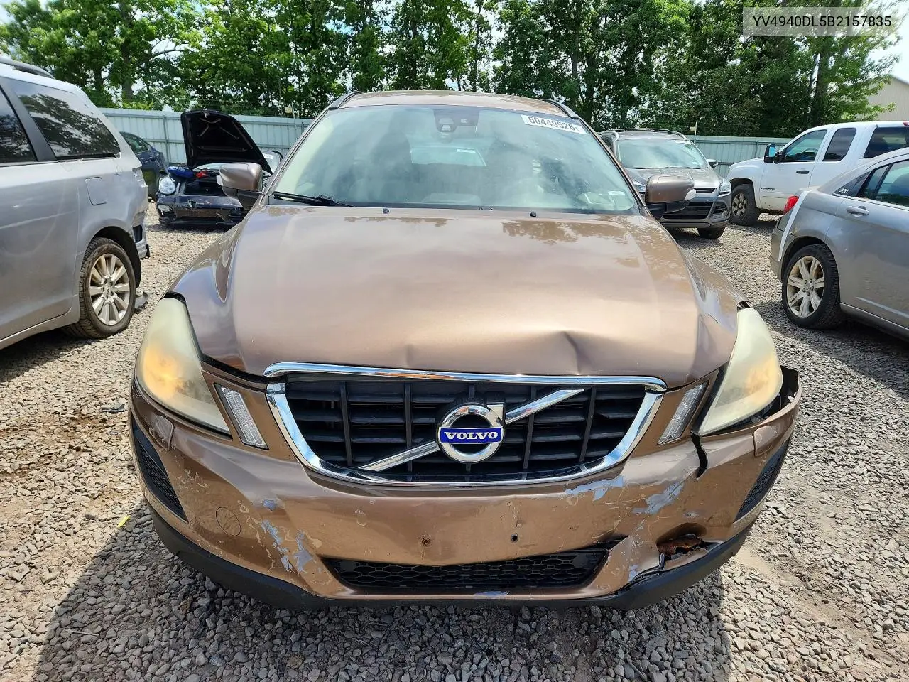 2011 Volvo Xc60 3.2 VIN: YV4940DL5B2157835 Lot: 60449526