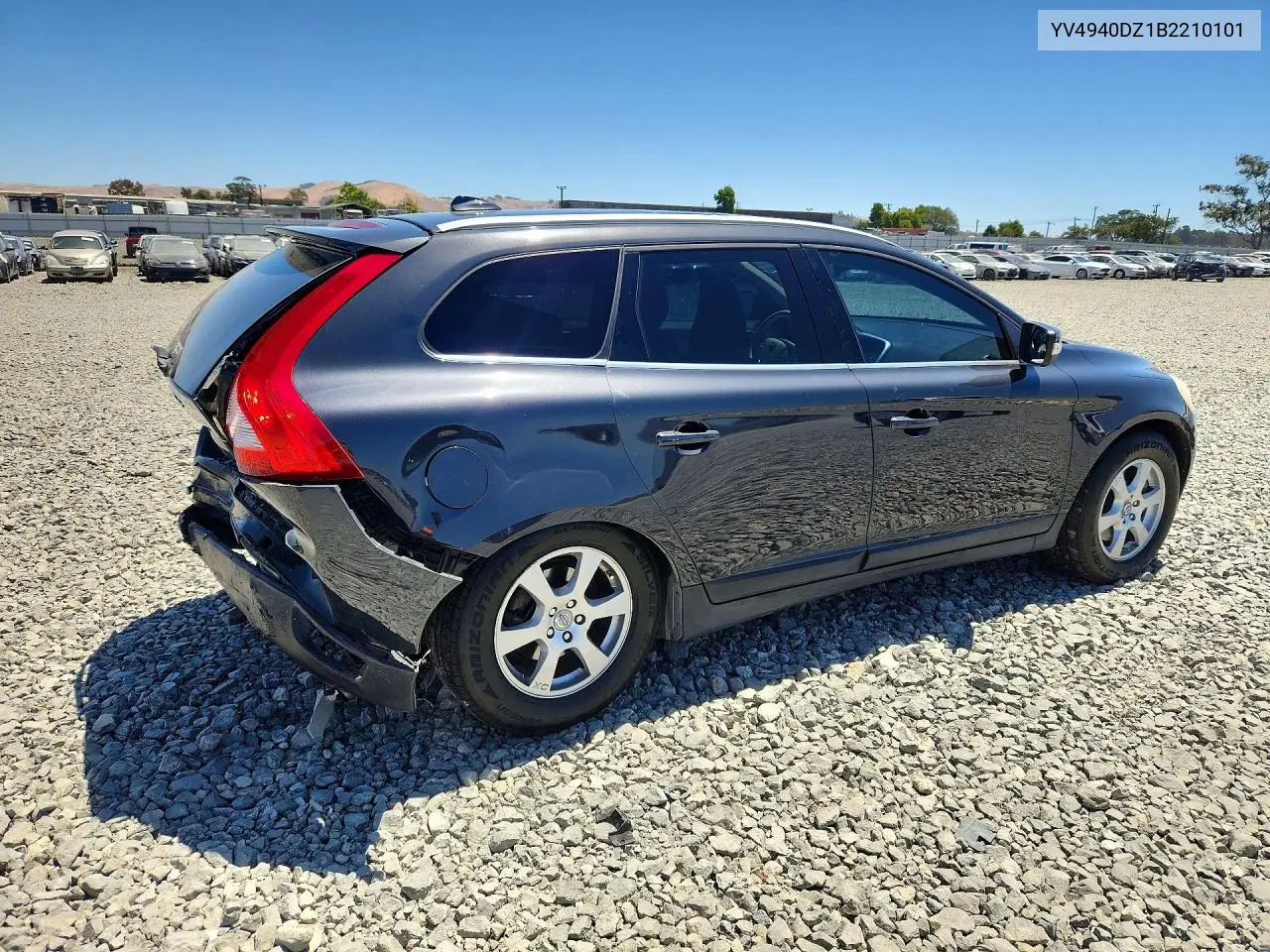 2011 Volvo Xc60 3.2 VIN: YV4940DZ1B2210101 Lot: 61608046