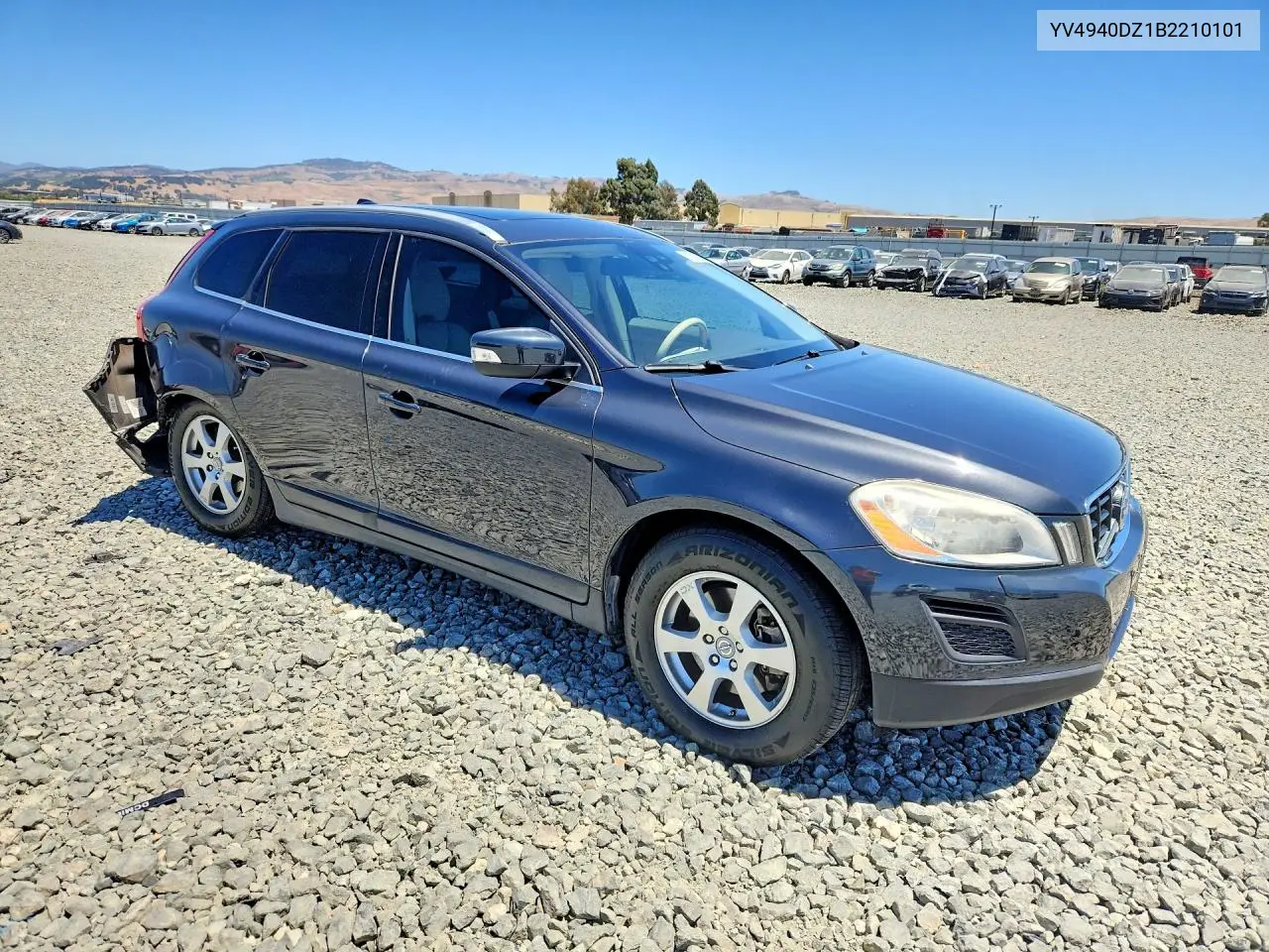 2011 Volvo Xc60 3.2 VIN: YV4940DZ1B2210101 Lot: 61608046
