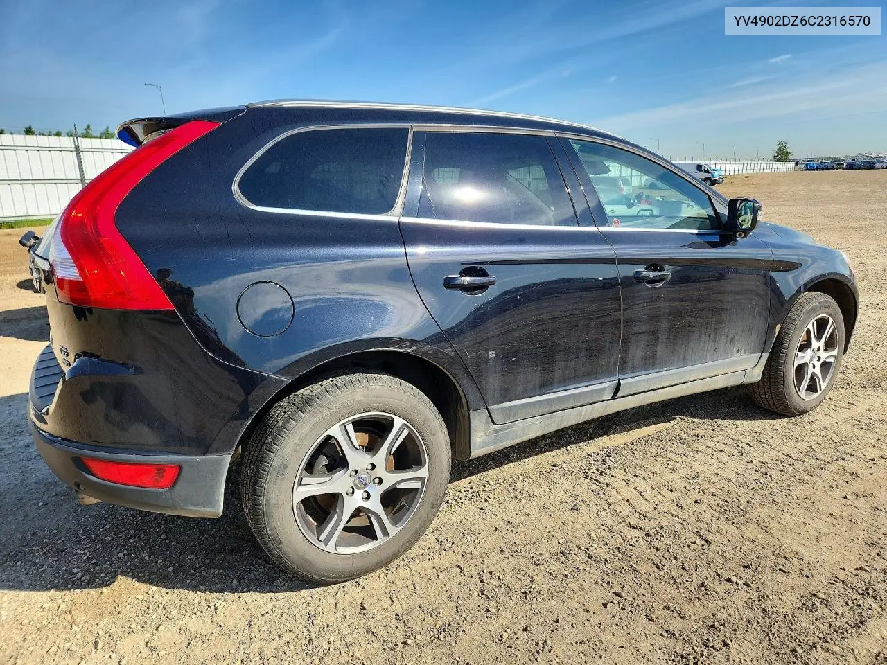 2012 Volvo Xc60 T6 VIN: YV4902DZ6C2316570 Lot: 55616786