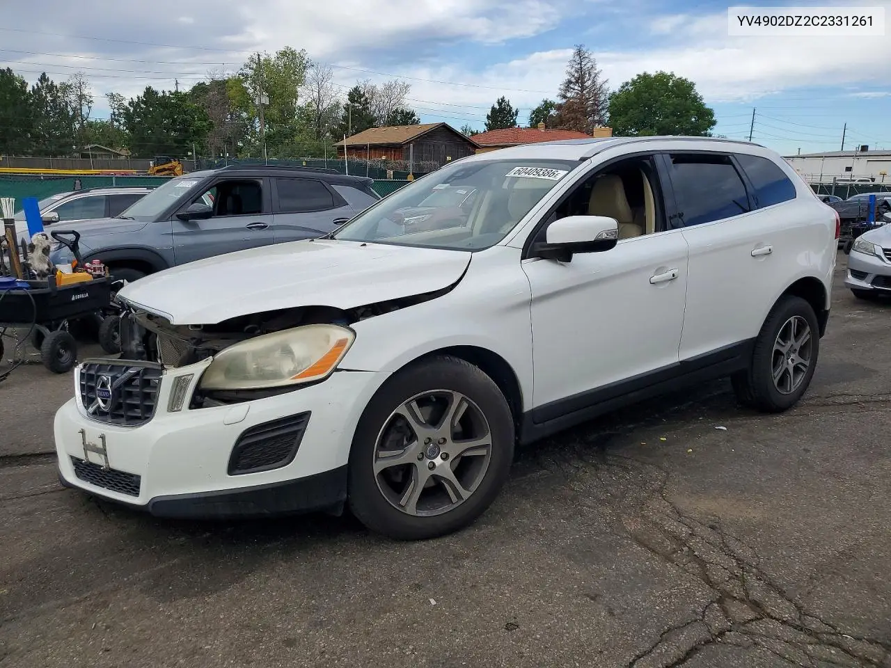 2012 Volvo Xc60 T6 VIN: YV4902DZ2C2331261 Lot: 60409386