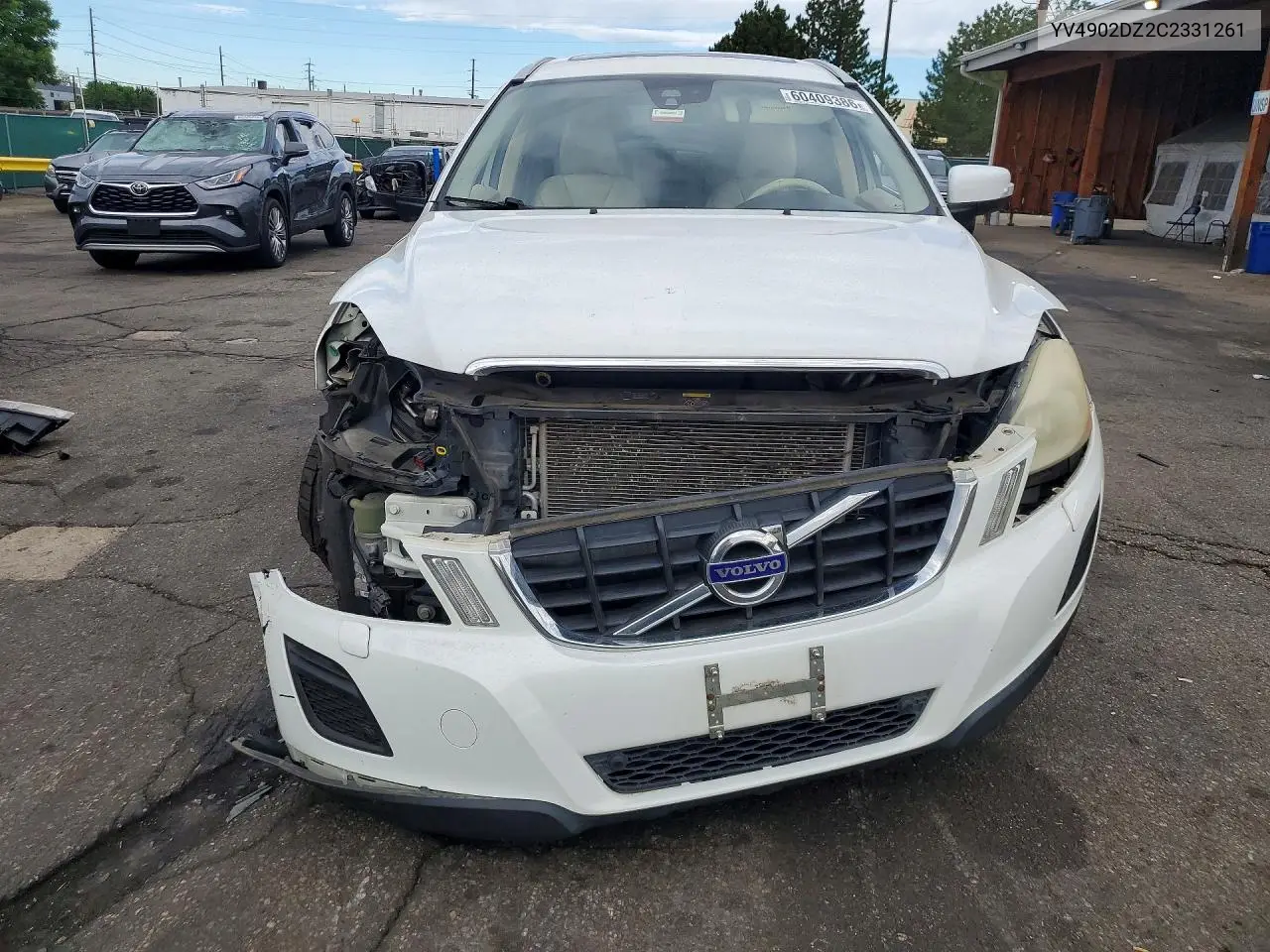 2012 Volvo Xc60 T6 VIN: YV4902DZ2C2331261 Lot: 60409386