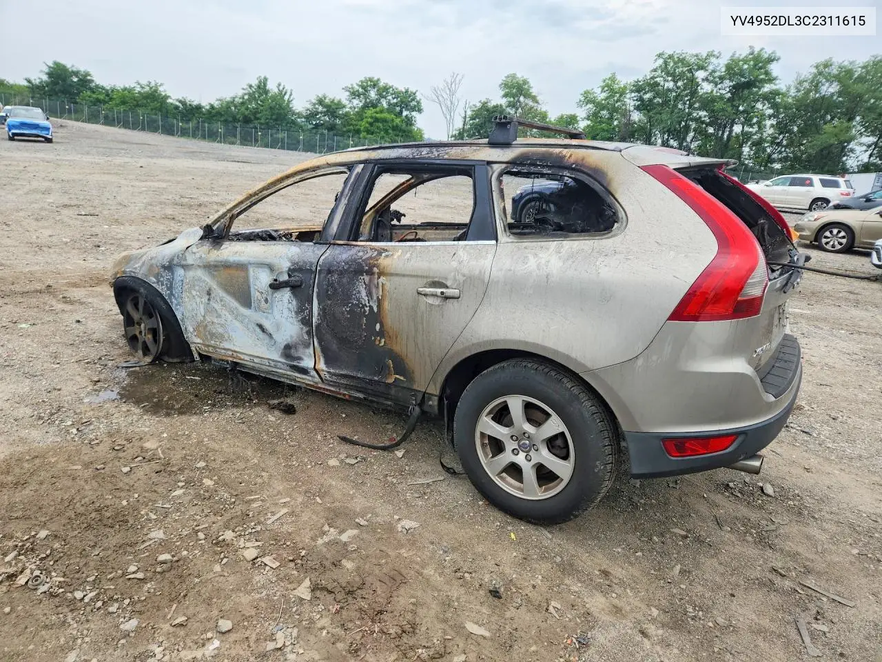 2012 Volvo Xc60 3.2 VIN: YV4952DL3C2311615 Lot: 60642806