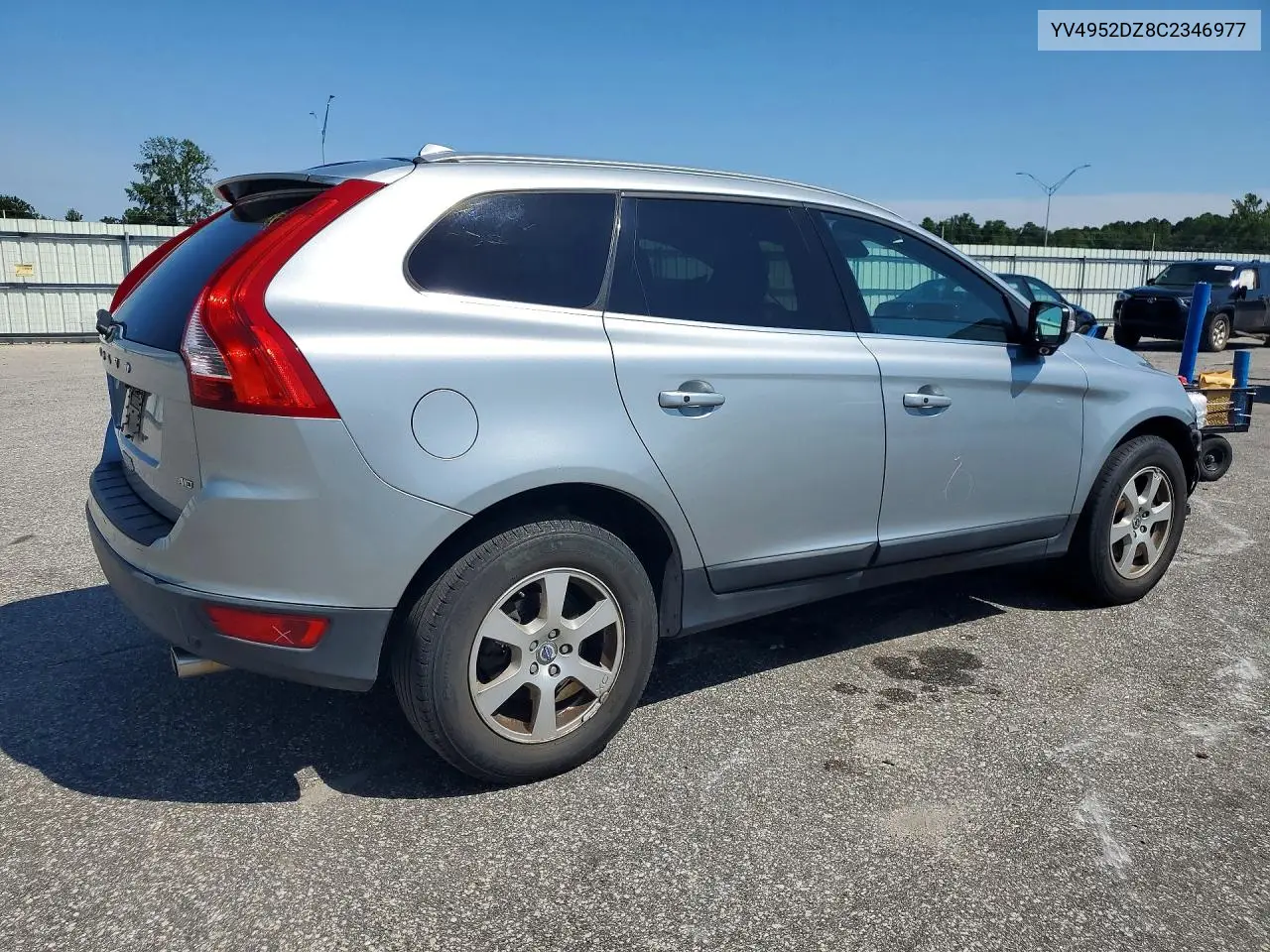 2012 Volvo Xc60 3.2 VIN: YV4952DZ8C2346977 Lot: 60824916