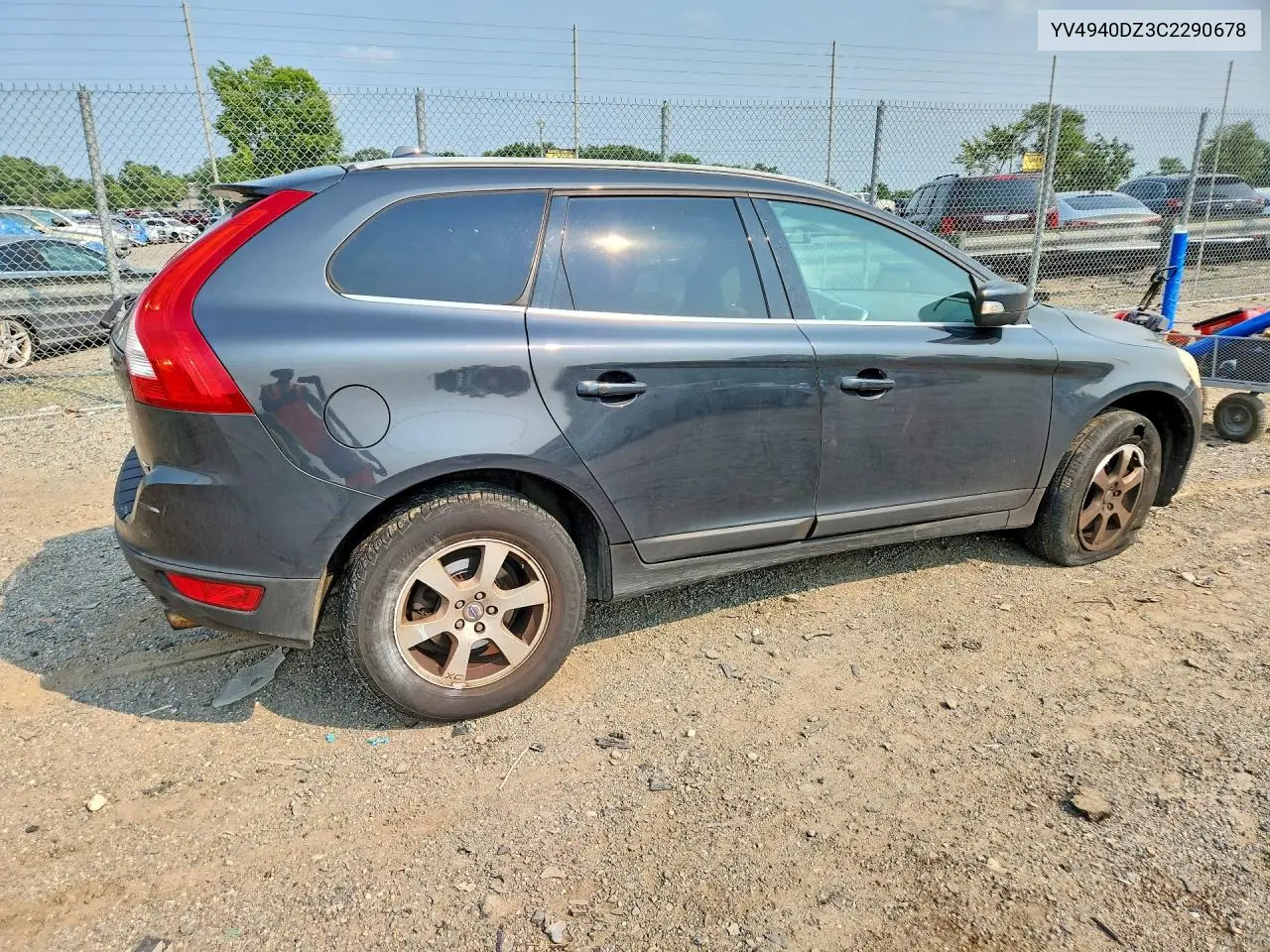 2012 Volvo Xc60 3.2 VIN: YV4940DZ3C2290678 Lot: 61317666