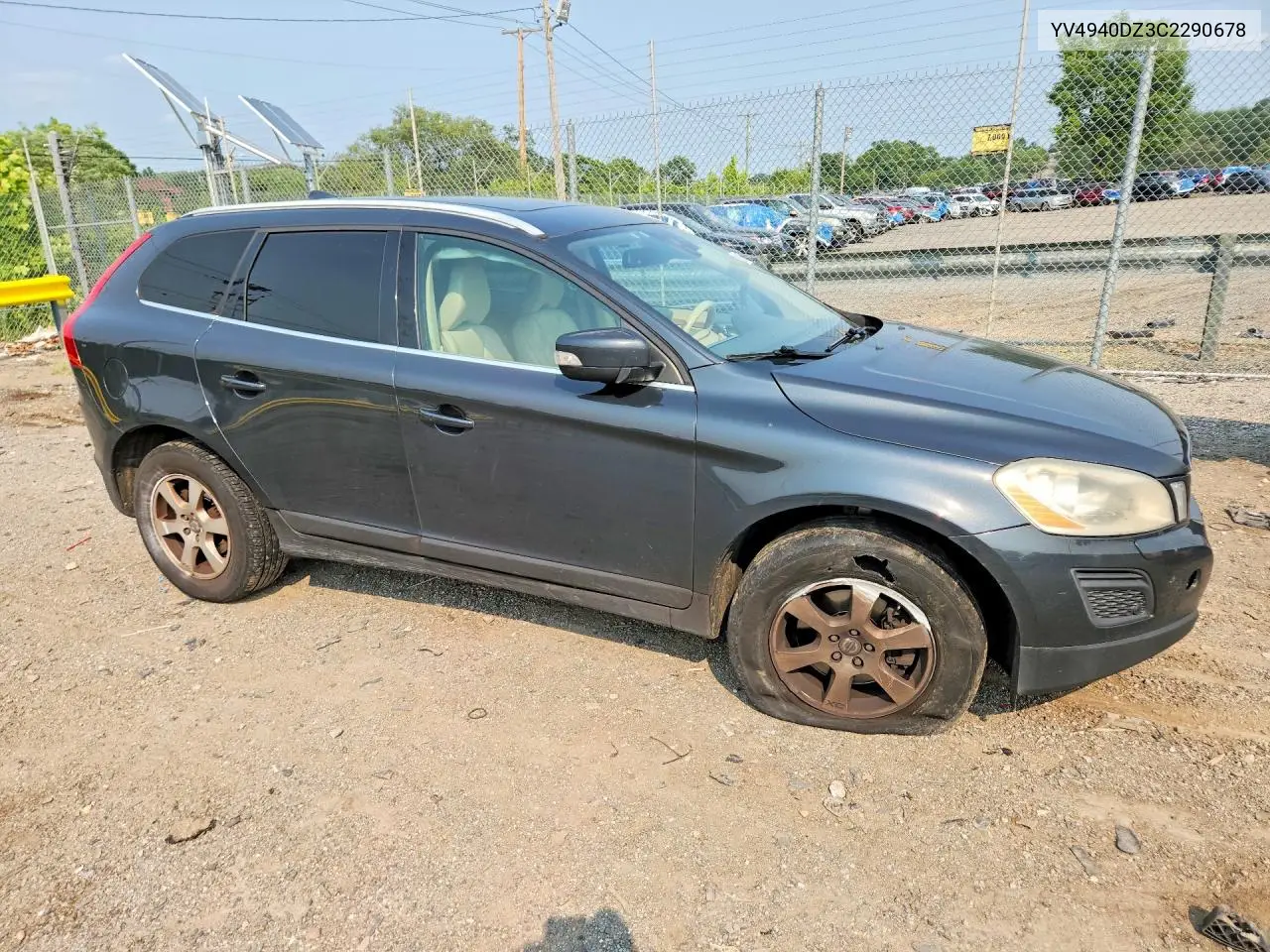 2012 Volvo Xc60 3.2 VIN: YV4940DZ3C2290678 Lot: 61317666