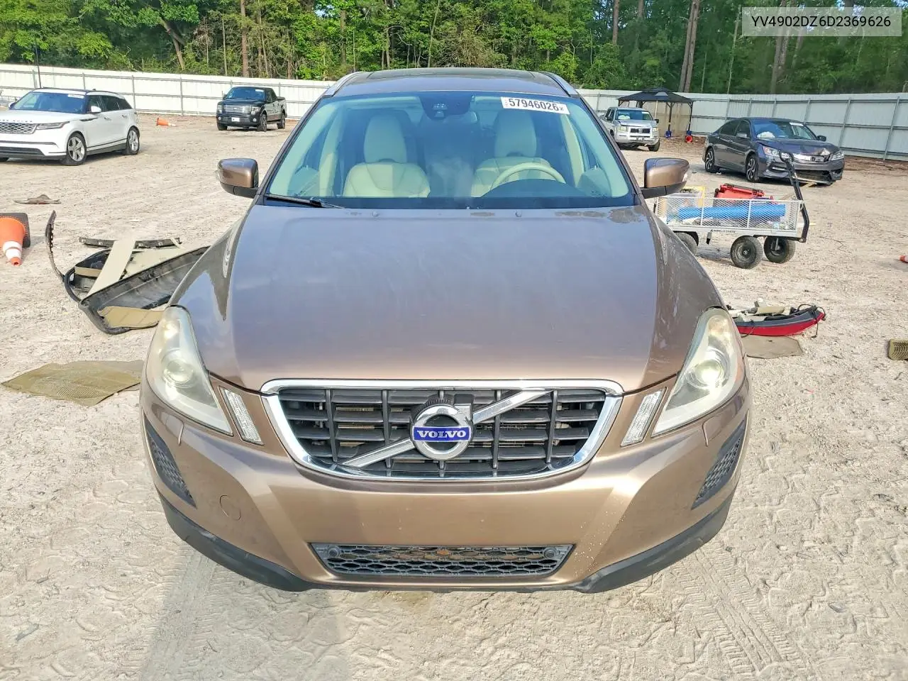 2013 Volvo Xc60 T6 VIN: YV4902DZ6D2369626 Lot: 57946026