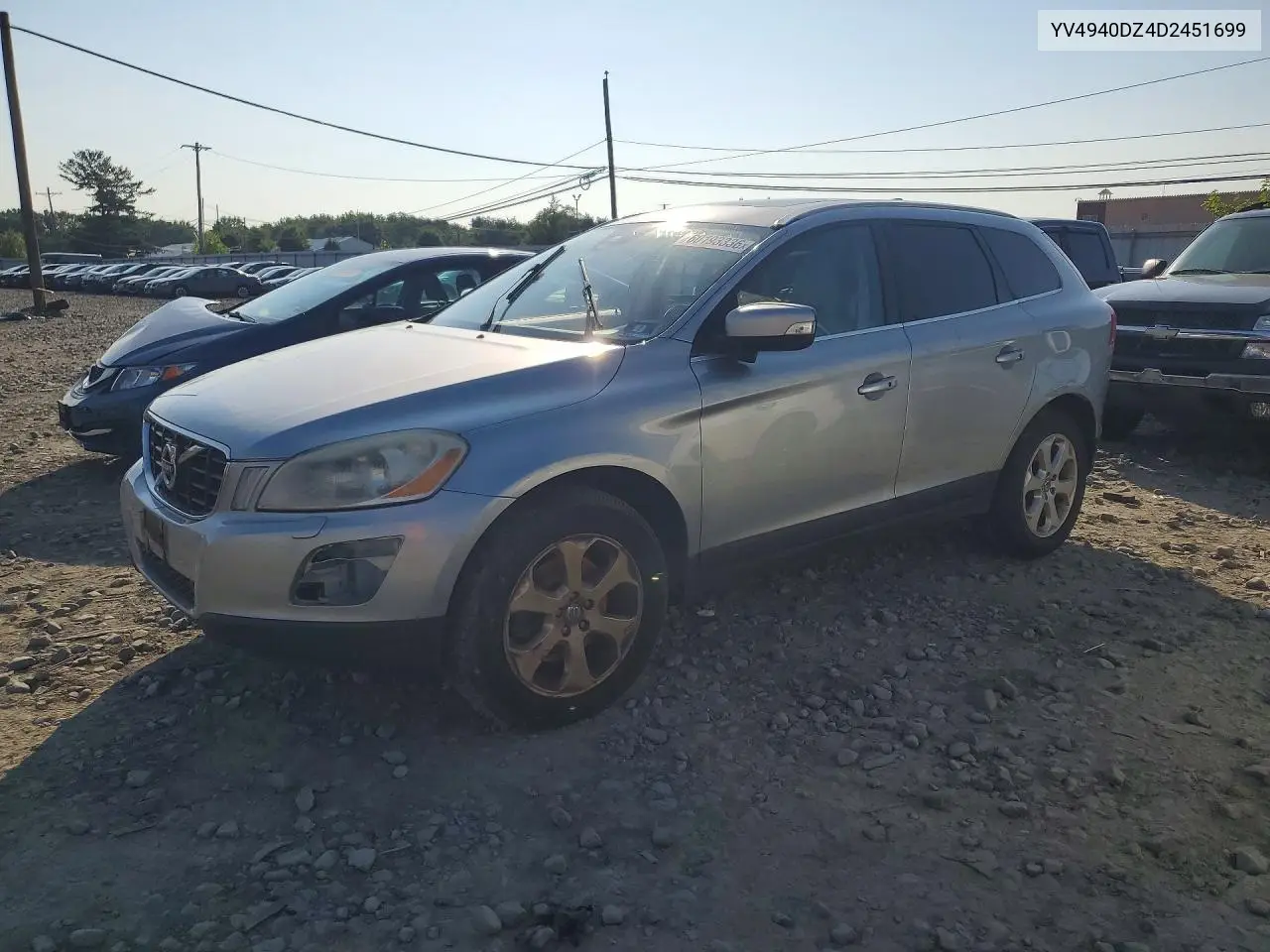 2013 Volvo Xc60 3.2 VIN: YV4940DZ4D2451699 Lot: 60193336
