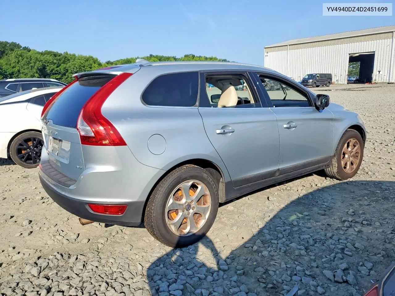2013 Volvo Xc60 3.2 VIN: YV4940DZ4D2451699 Lot: 60193336