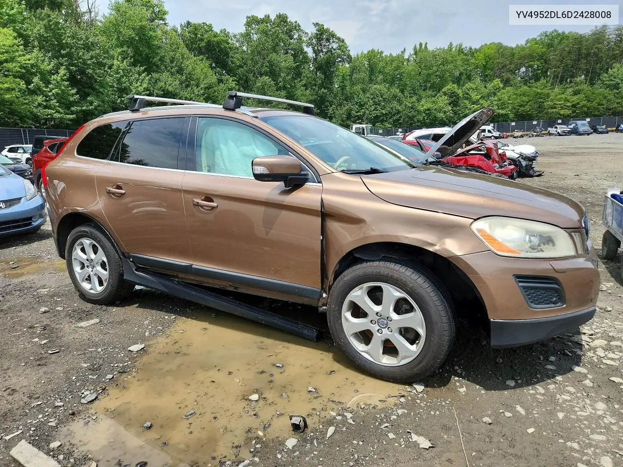2013 Volvo Xc60 3.2 VIN: YV4952DL6D2428008 Lot: 60648366