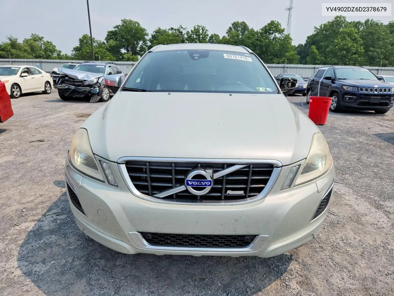 2013 Volvo Xc60 T6 VIN: YV4902DZ6D2378679 Lot: 60761416