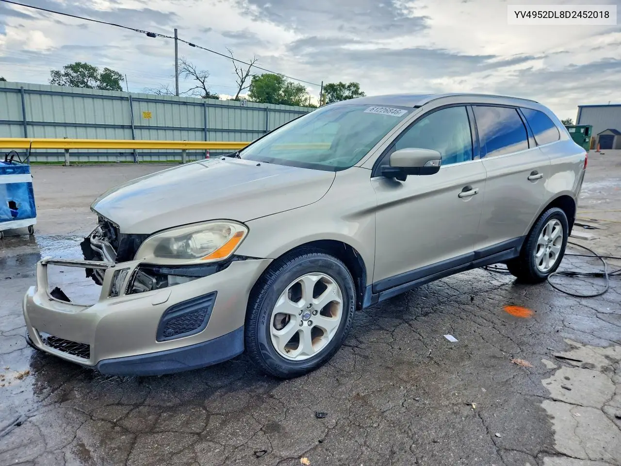 2013 Volvo Xc60 3.2 VIN: YV4952DL8D2452018 Lot: 61226846