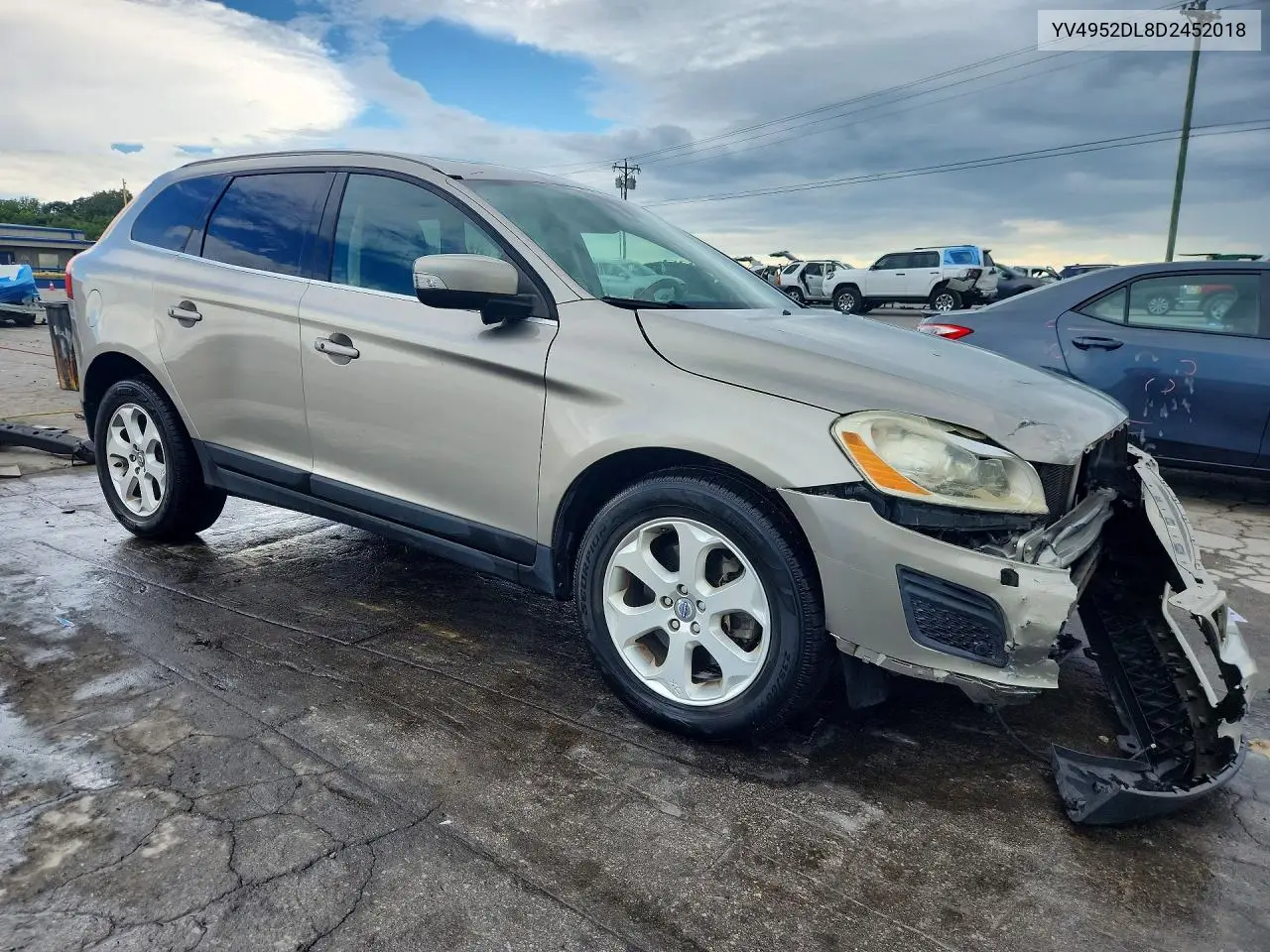 2013 Volvo Xc60 3.2 VIN: YV4952DL8D2452018 Lot: 61226846